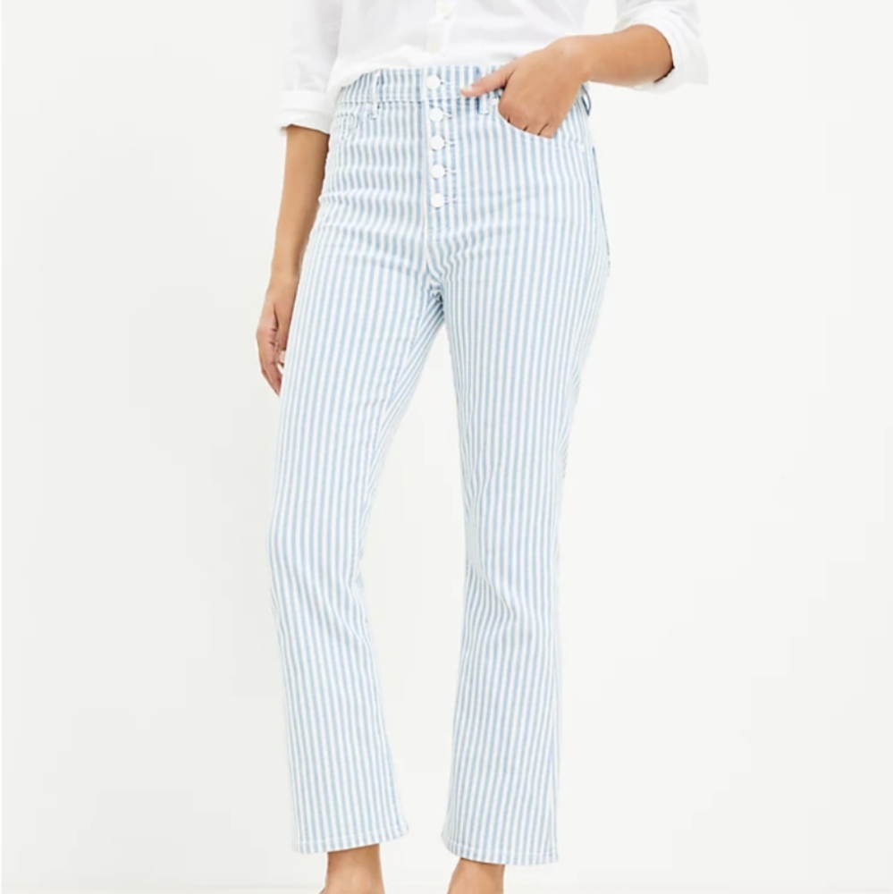 NWT Loft Crop Jeans